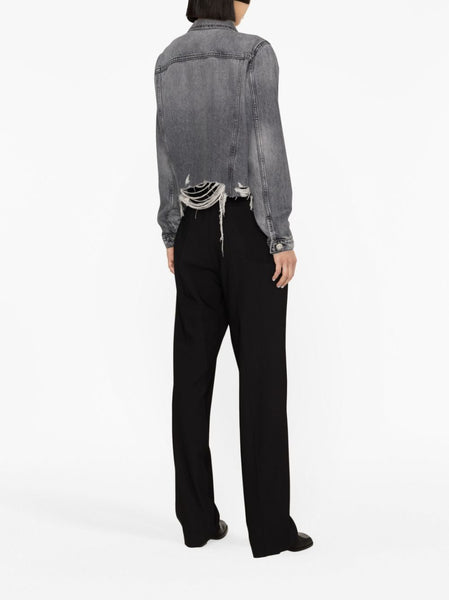 FRAME Vintage Denim Jacket in Kallin Rips