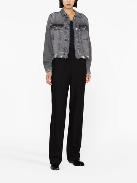 FRAME Vintage Denim Jacket in Kallin Rips