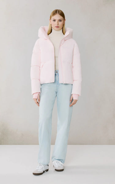 Soia&Kyo Iroh-NV Down Jacket in Rose Quartz
