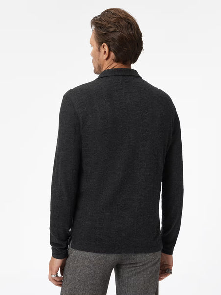 John Varvatos Jalen Polo - Black