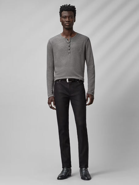 John Varvatos Klaus Henley - Flat Grey