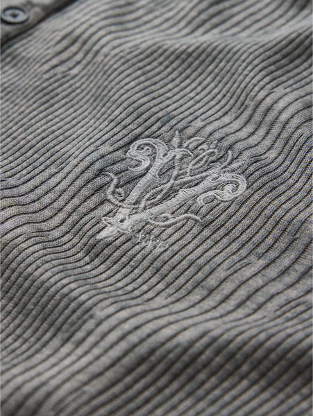 John Varvatos Klaus Henley - Flat Grey