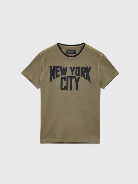 John Varvatos JOHN LENNON NEW YORK CITY Tee - Mushroom
