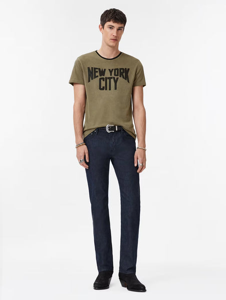 John Varvatos JOHN LENNON NEW YORK CITY Tee - Mushroom