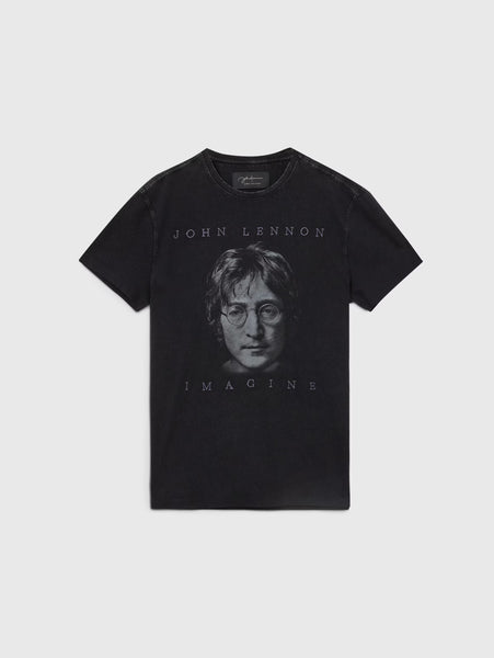 John Varvatos JOHN LENNON IMAGINE Tee - Black
