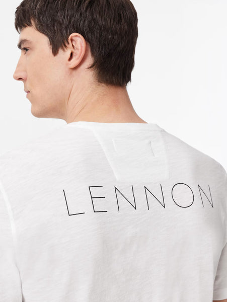 John Varvatos JOHN LENNON NYC Peace Tee - Salt