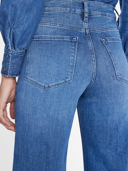 FRAME Le Slim Palazzo Raw After in Crossings