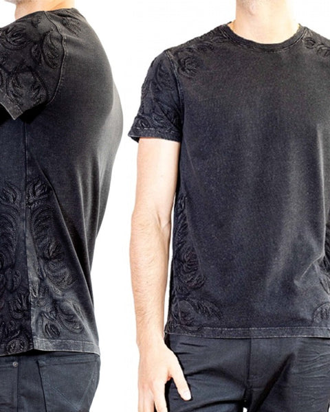 John Varvatos WESTERN EMBROIDERY Tee - Black