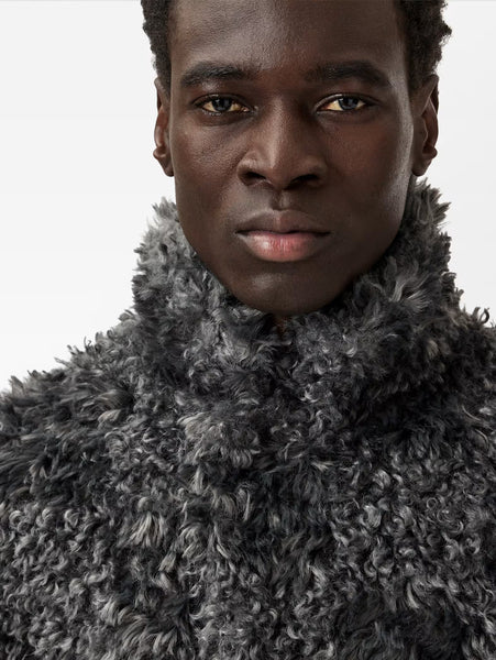 John Varvatos Ace Faux Fur Coat - Sting Ray
