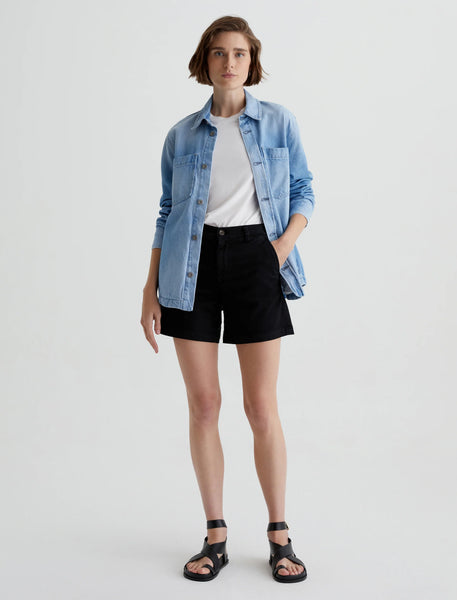 AG Jeans Jude Chino Short in Sulfur Black