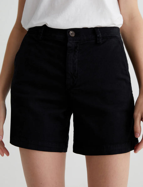 AG Jeans Jude Chino Short in Sulfur Black