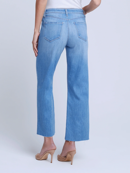 L'AGENCE Wanda Hi Rise Crop WideLeg BalHarb