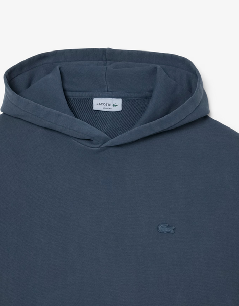 Lacoste Washed Effect Hoodie - Falcon