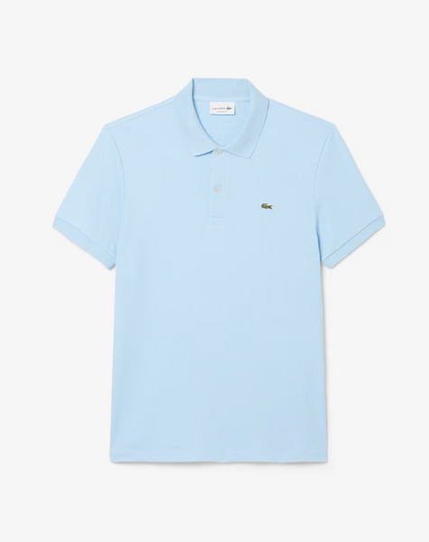 Lacoste Regular Fit Pima Cotton Polo - Pastel Blue