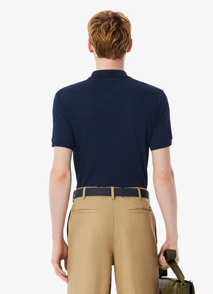 Lacoste Regular Fit Pima Cotton Polo - Navy