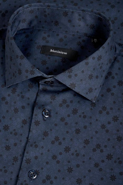 Matinique MA Marc LS Shirt - Dark Navy