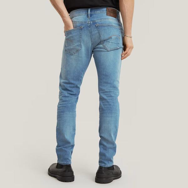 G-STAR Men's 3301 Regular Tapered - Lt Indigo Aged