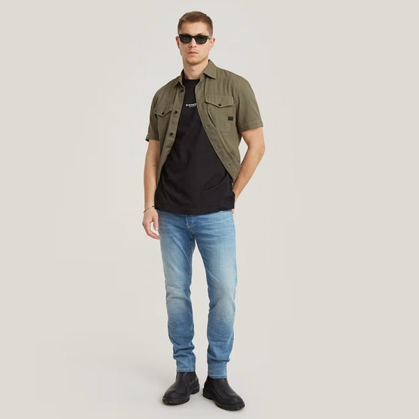 G-STAR Men's 3301 Regular Tapered - Lt Indigo Aged