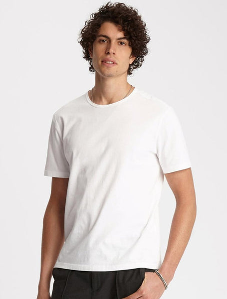 John Varvatos Sabine Pima Cotton Tee - White