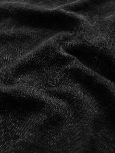John Varvatos MERCIER SS Crew Patina Wash - Black