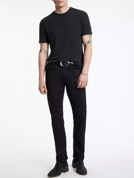 John Varvatos BOND Burnout Crew - Black