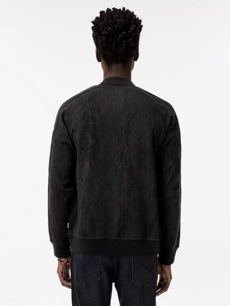 John Varvatos RIGGINS Python Jacquard Bomber - Black
