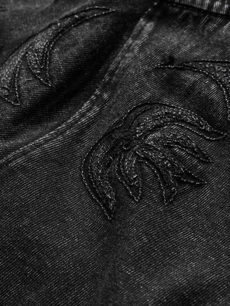 John Varvatos WESTERN EMBROIDERY Tee - Black