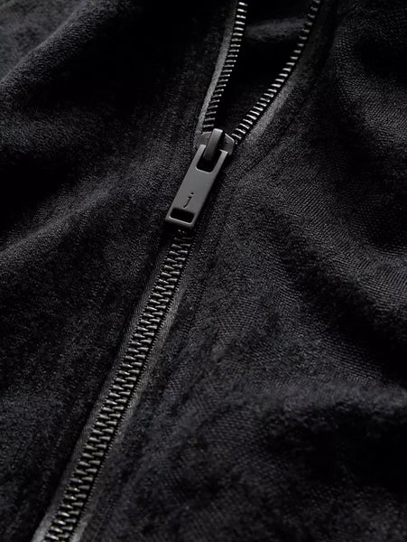 John Varvatos RIGGINS Python Jacquard Bomber - Black