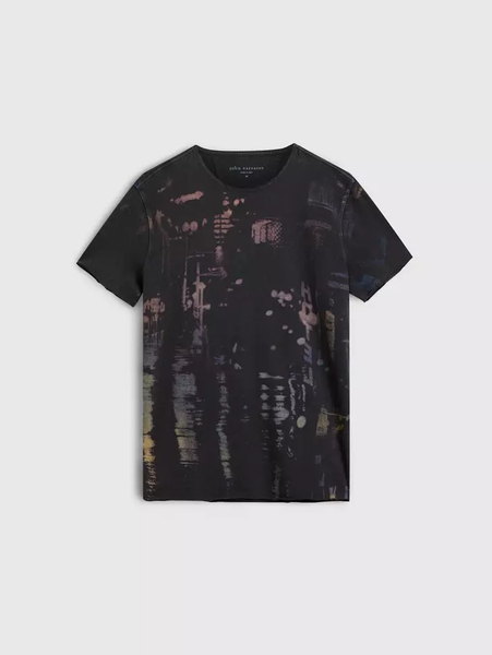 John Varvatos City Lights Tee - Charcoal