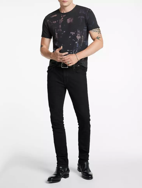 John Varvatos City Lights Tee - Charcoal