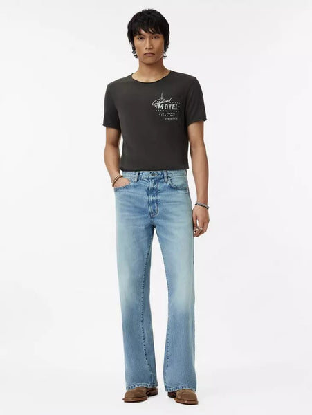 John Varvatos BADLANDS SKULL Tee - Charcoal