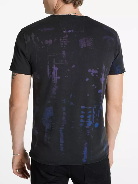 John Varvatos City Lights Tee - Charcoal