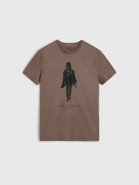 John Varvatos Walking Dead Tee - Iron Grey