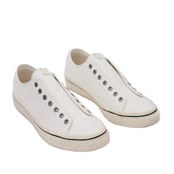 John Varvatos Vulc Laceless Low Top - White