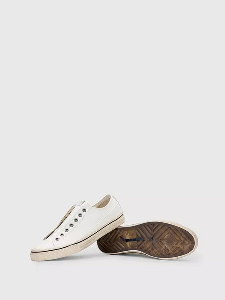 John Varvatos Vulc Laceless Low Top - White