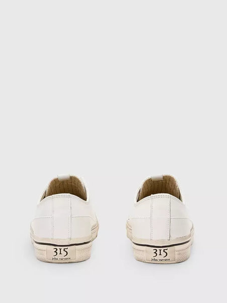 John Varvatos Vulc Laceless Low Top - White