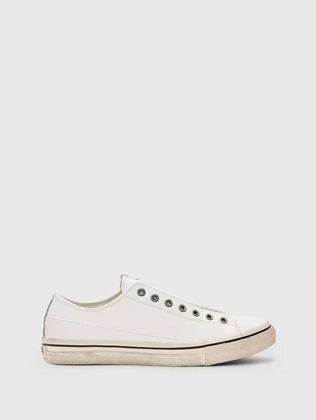 John Varvatos Vulc Laceless Low Top - White