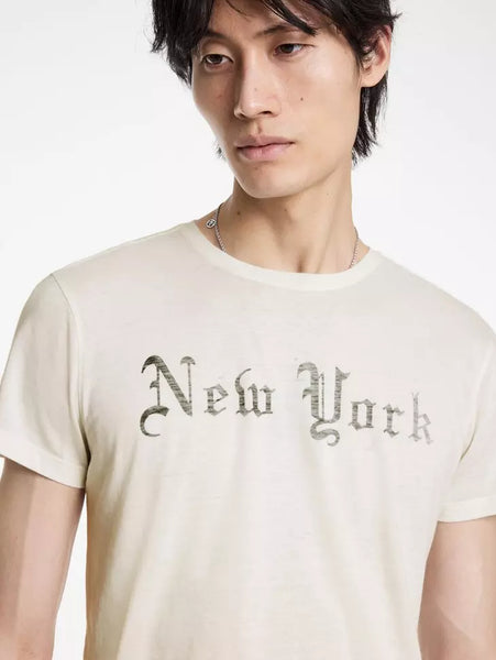 John Varvatos NEW YORK Tee - Salt