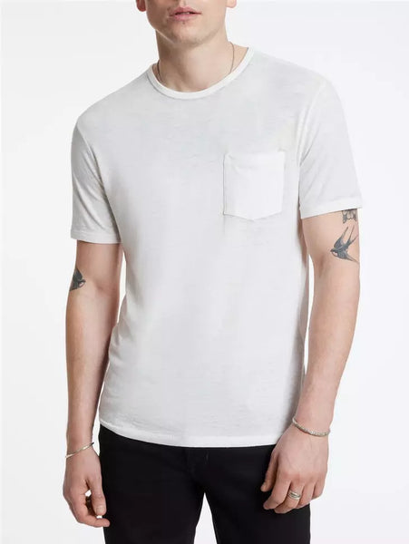 John Varvatos BOND Burnout Crew - Salt