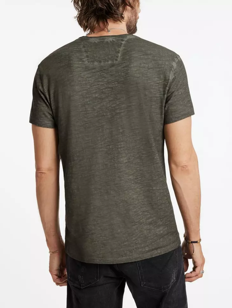 John Varvatos Barbwire PeaceTee - Dark Moss