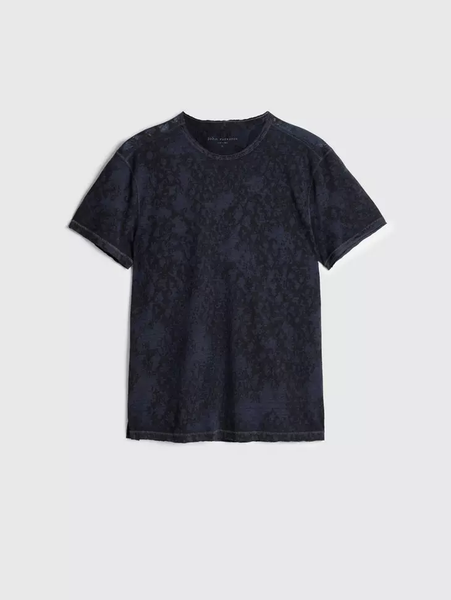 John Varvatos Castillo Crewneck Tee - Navy