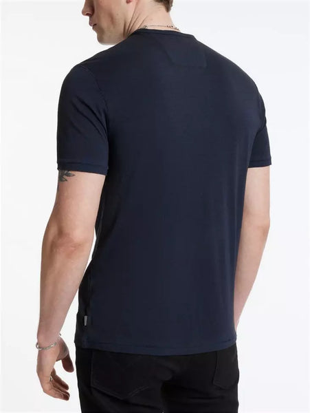 John Varvatos BOND Burnout Crew - Navy