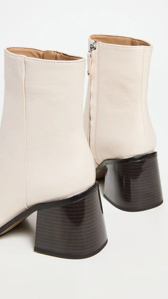 Sam Edelman Winnie Ankle Boots in Modern Ivory