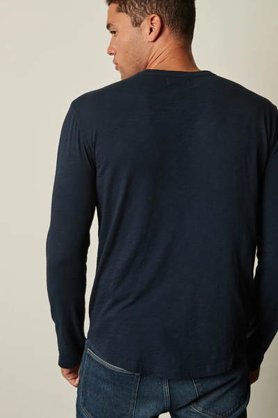 Velvet Men's DS Slub Classics L/S Top - Midnight