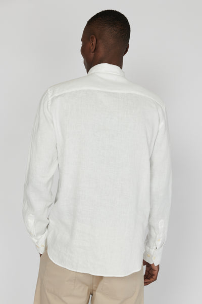 Matinique MA Marc Linen Shirt - White