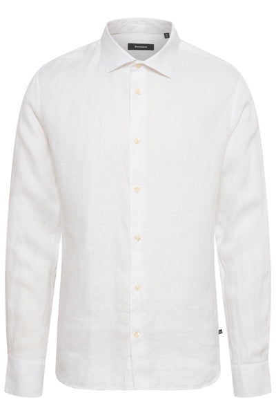 Matinique MA Marc Linen Shirt - White