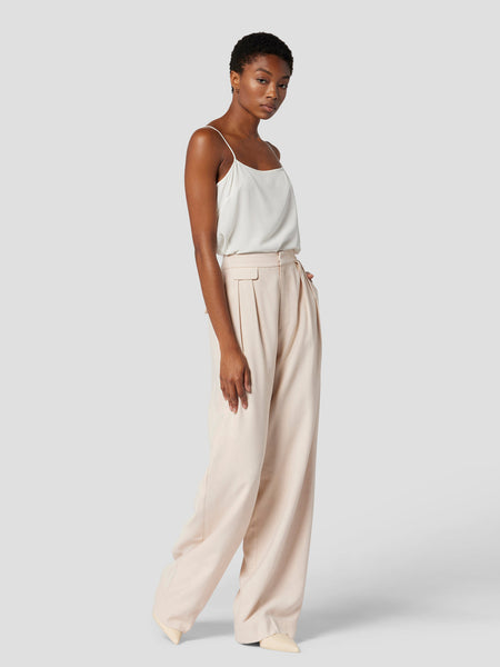 EQUIPMENT Clement Drapey Trouser in Shifting Sand