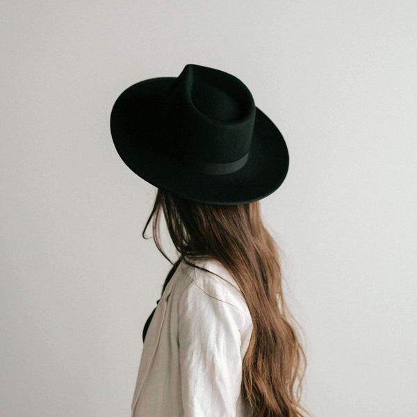 Gigi Pip Monroe Rancher hat in Black