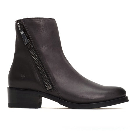 Frye Demi Zip Bootie - Charcoal