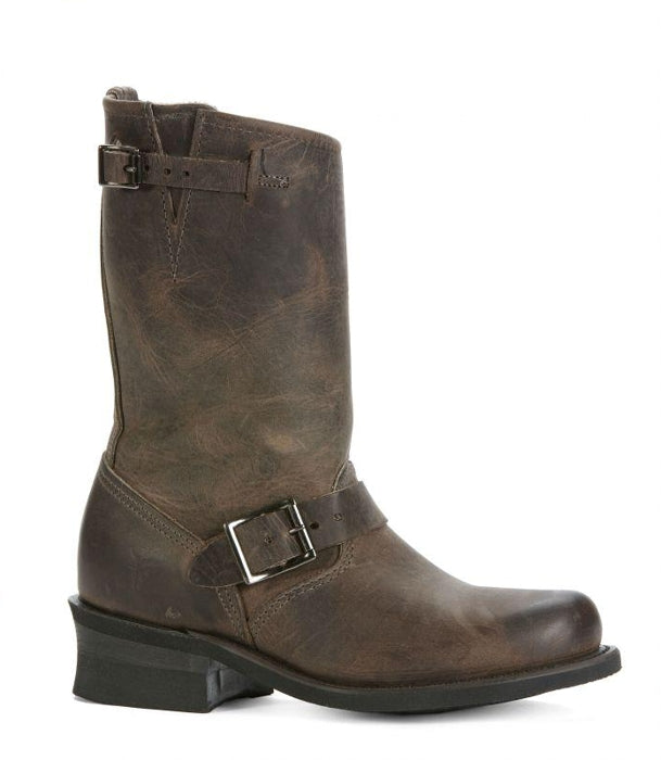 Frye Engineer 12R Smoke manhattan casuals